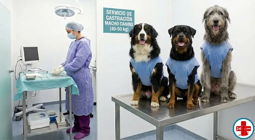 Castración Macho Canino 40-50 kg