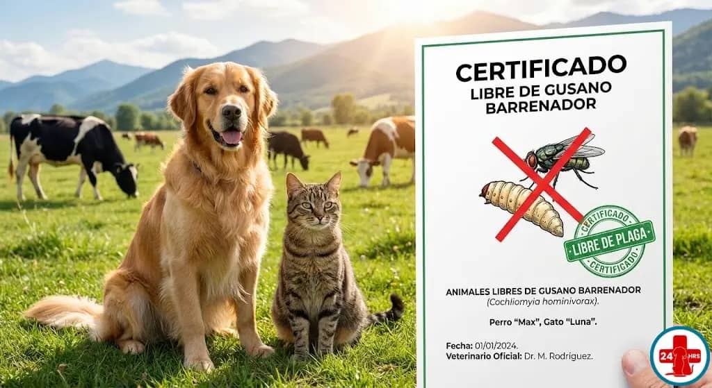 Certificado Gusano Barrenador