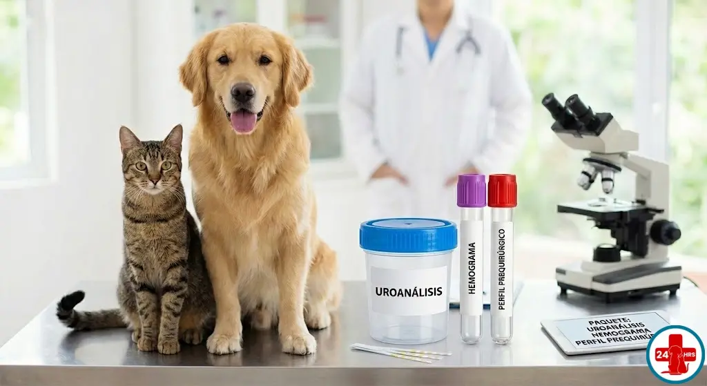 Paquete Uroanálisis - Hemograma - Perfil Prequirúrgico